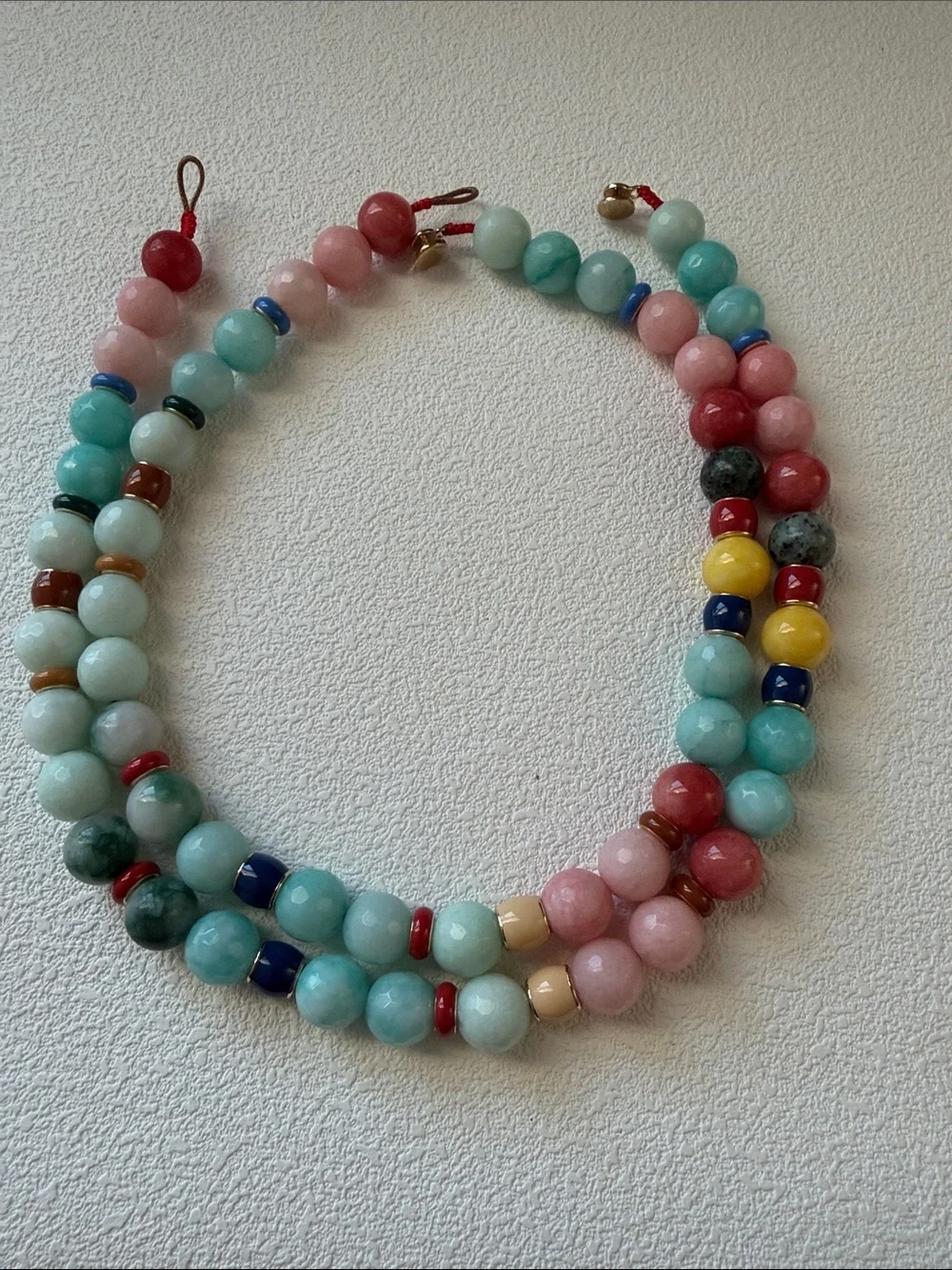 NWOT Roxanne Assoulin Multicolor Beaded Necklaces duo